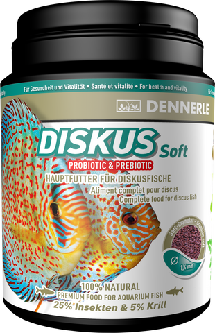 Dennerle DISKUS Soft Probiotic pellets with insect protein for discus