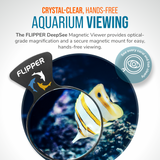 Flipper Deepsee Magnified Magnetic Aquarium Viewer 5"