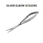 Micro Spring Scissors | curved edge