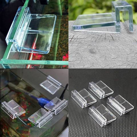 Aquariums Clear Color Acrylic Aquarium Glass Cover Holder | 12mm glass thickness