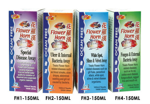 OCEAN FREE - Flower horn complete range of medication for all diseases