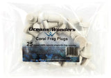 Oceans Wonders Aragonite Coral Frag Plugs