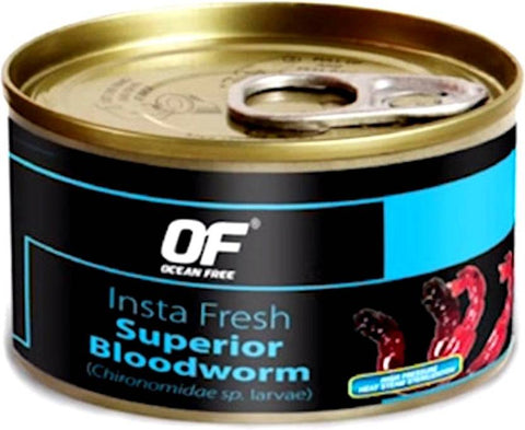 Ocean Free - Insta Fresh Superior Blood Worm | 100g