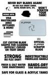 Flipper Platinum Aquarium Hand Scraper For Glass And Acrylic Tanks