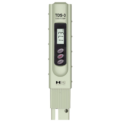 HM Digital TDS-3 Digital Handheld TDS / Temperature Meter